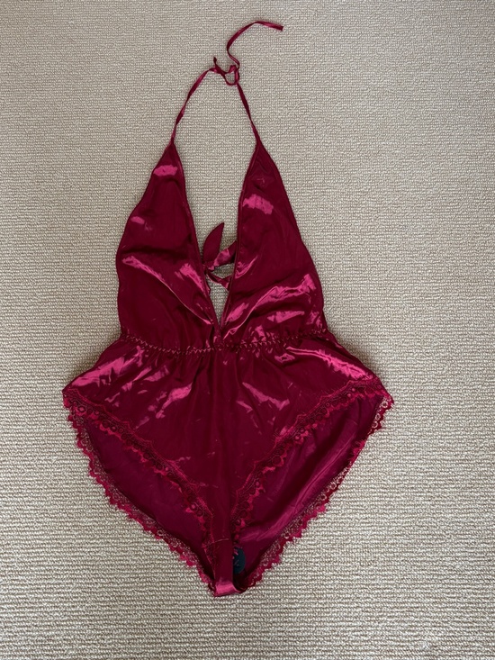 Avidlove Other - Avidlove Backless Satin Teddy Romper, Size Large New